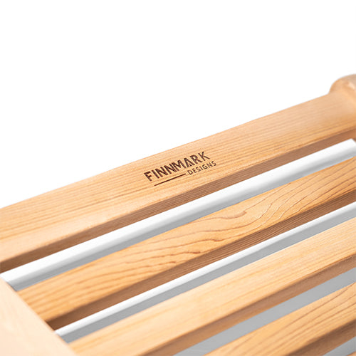 Finnmark Ergonomic Cedar Backrest