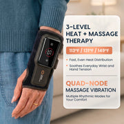 Copper Compression CopperVibe™ Vibrating and Heat Wrist Massager