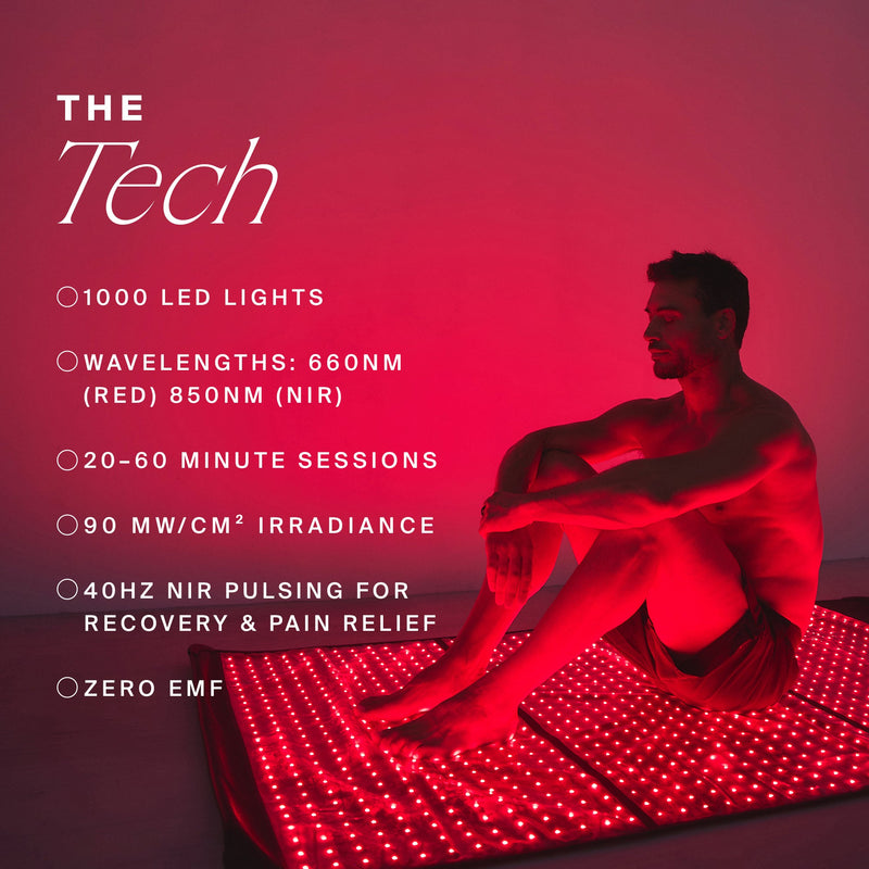 HigherDOSE Full Body Red Light Mat