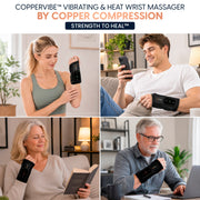 Copper Compression CopperVibe™ Vibrating and Heat Wrist Massager