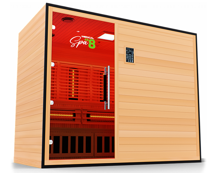 Medical Saunas 4-5 Person Infrared Commercial Spa 488