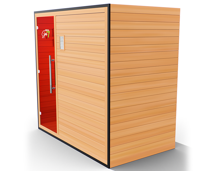 Medical Saunas 3 Person Infrared Commercial Spa 487