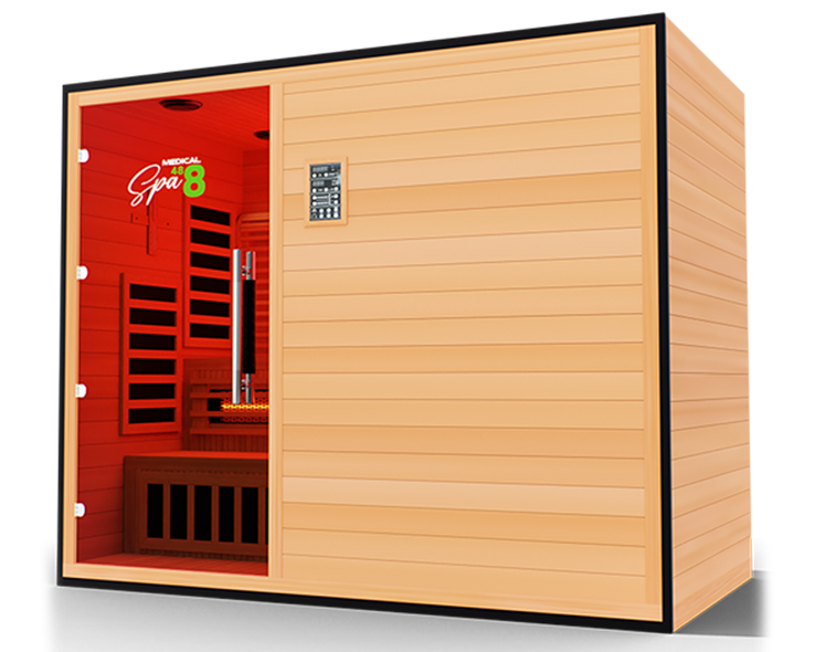 Medical Saunas 4-5 Person Infrared Commercial Spa 488