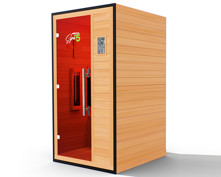 Medical Saunas 1 Person Infrared Commercial Spa 485