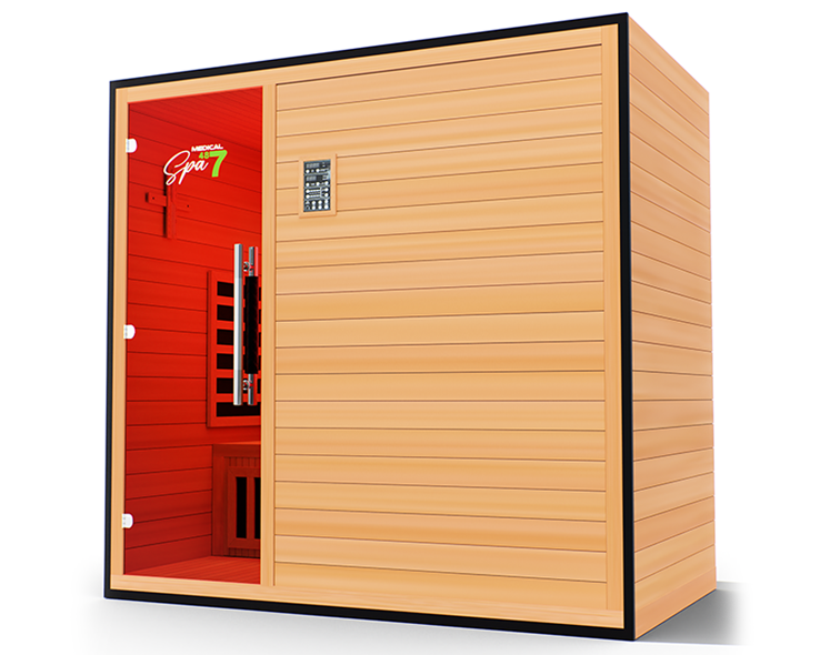 Medical Saunas 3 Person Infrared Commercial Spa 487