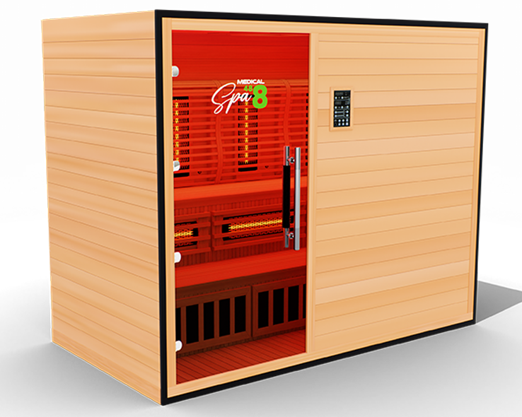 Medical Saunas 4-5 Person Infrared Commercial Spa 488