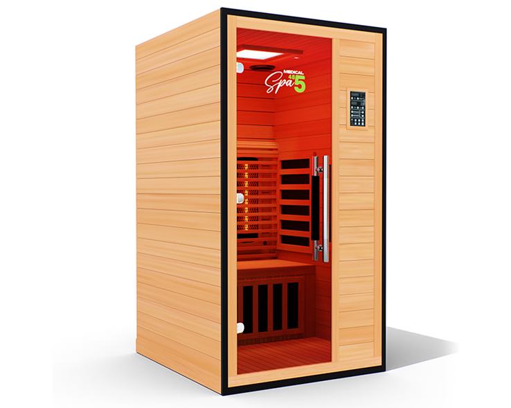 Medical Saunas 1 Person Infrared Commercial Spa 485