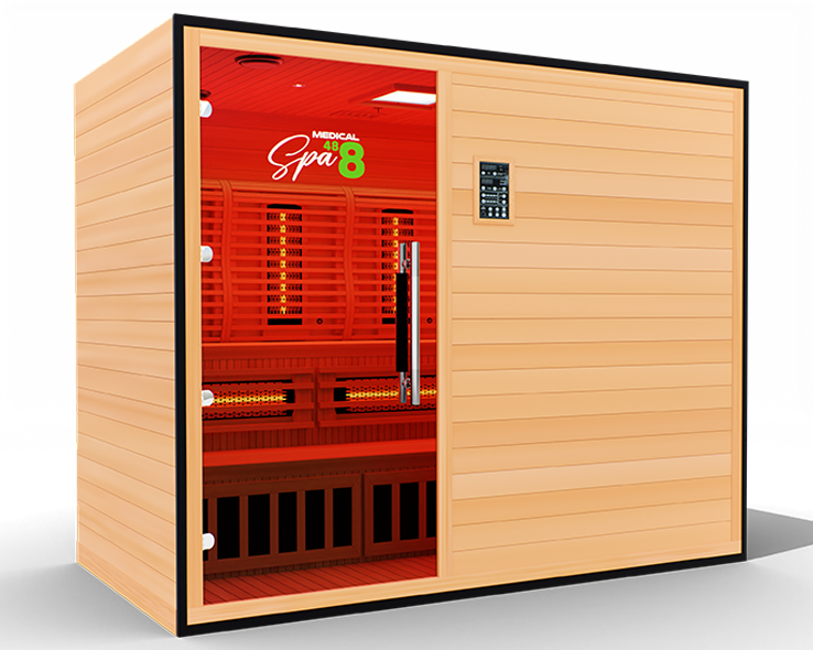 Medical Saunas 4-5 Person Infrared Commercial Spa 488