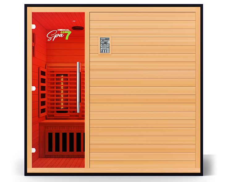 Medical Saunas 3 Person Infrared Commercial Spa 487