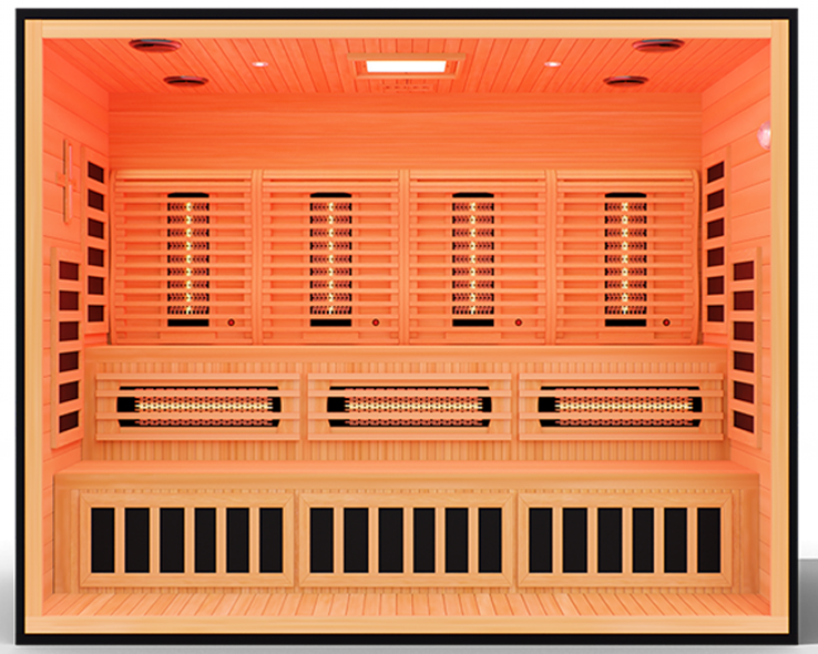 Medical Saunas 4-5 Person Infrared Commercial Spa 488