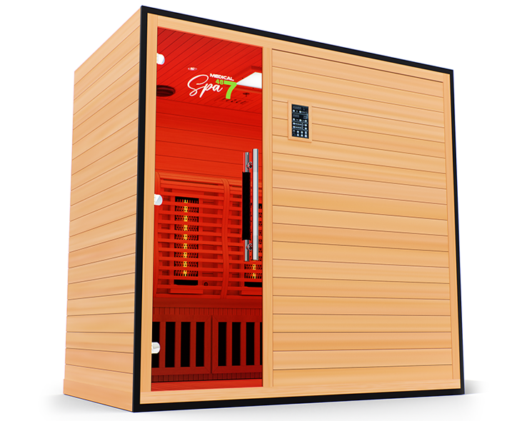Medical Saunas 3 Person Infrared Commercial Spa 487