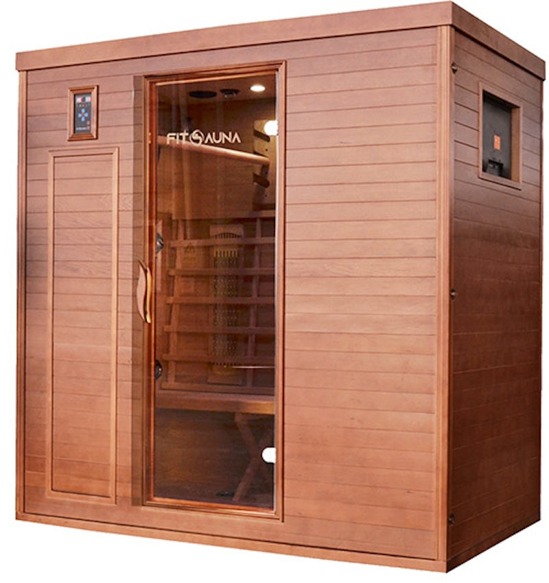 FITSAUNA XL 3-Person Exercise Infrared Sauna