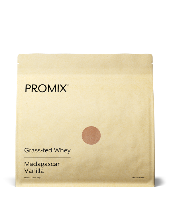 Promix Vanilla Grass-Fed Whey Protein Powder