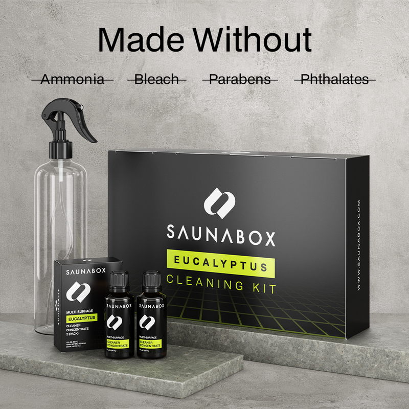 SaunaBox® All-Natural Sauna Cleaning Kit