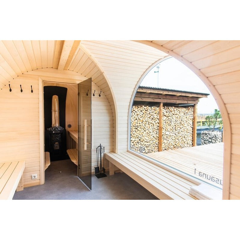 Iglucraft 6-Person Panoramic Iglusauna