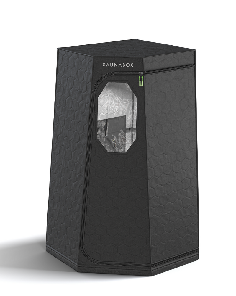 SaunaBox® Pulse PRO: Infrared Sauna with Red-Light Therapy