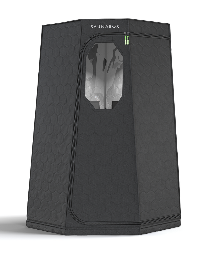 SaunaBox® Pulse PRO: Infrared Sauna with Red-Light Therapy