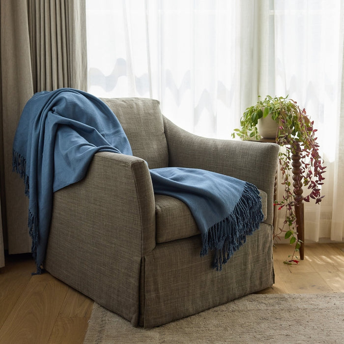 Cozy Earth Bamboo Tassel Throw