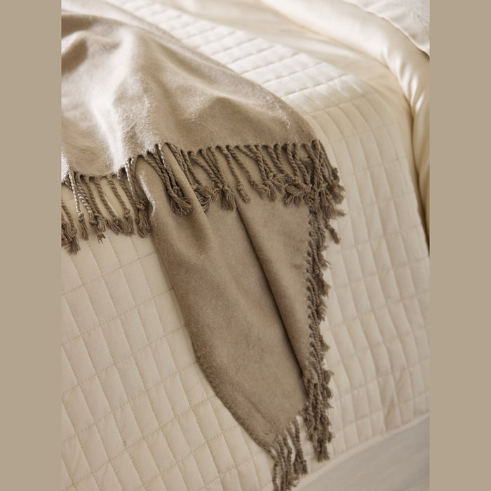 Cozy Earth Bamboo Tassel Throw