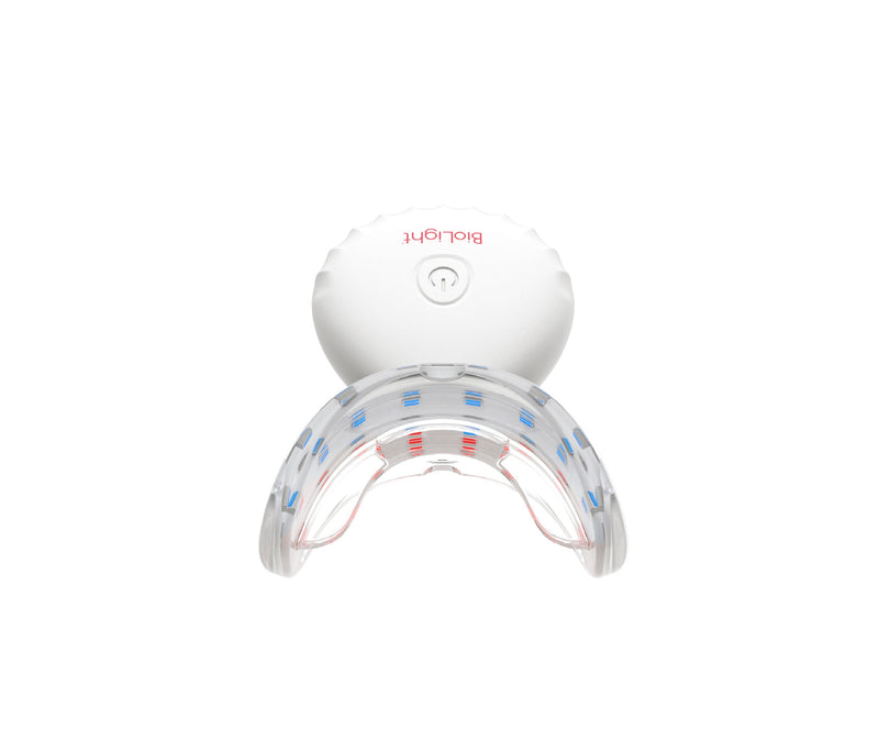 Guardian+ Oral Device with Patent-Pending Blue & Red/NIR Light for Teeth Whitening & Oral Health