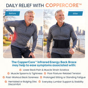 Copper Compression CopperCore™ Infrared Energy Back Brace