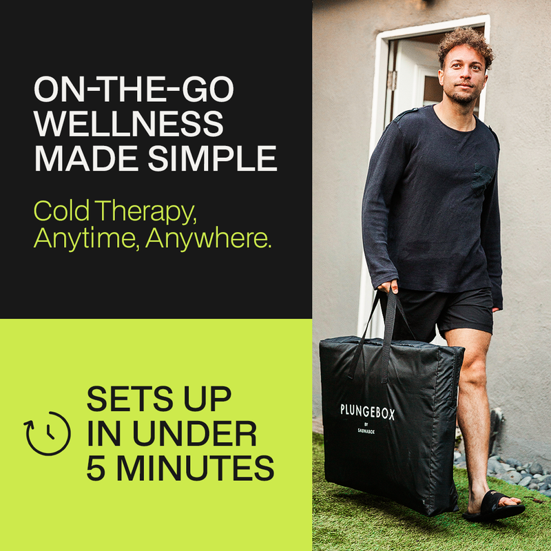 SaunaBox® Recovery Bundle XL: SAUNABOX® + PlungeBox XL