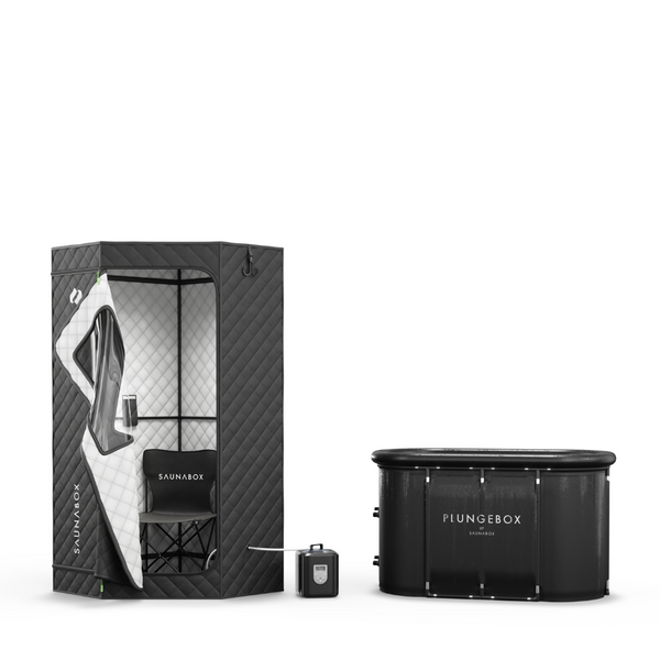 SaunaBox® Recovery Bundle XL: SAUNABOX® + PlungeBox XL