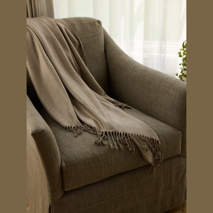 Cozy Earth Bamboo Tassel Throw
