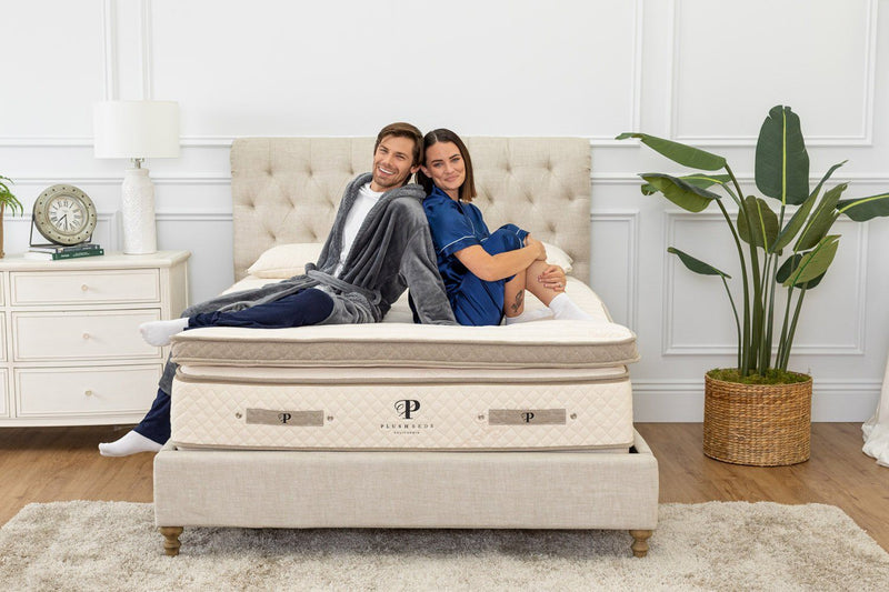 PlushBeds Quilted Organic Mattress Topper