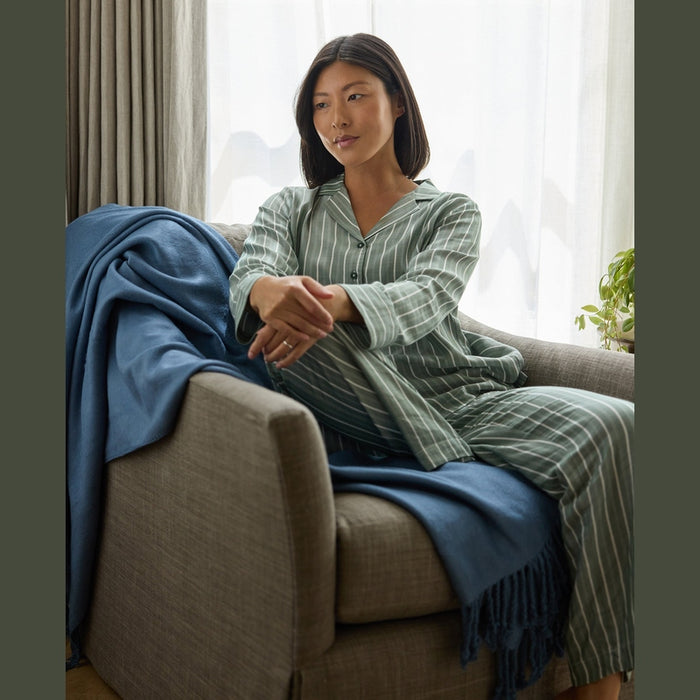 Cozy Earth Bamboo Tassel Throw