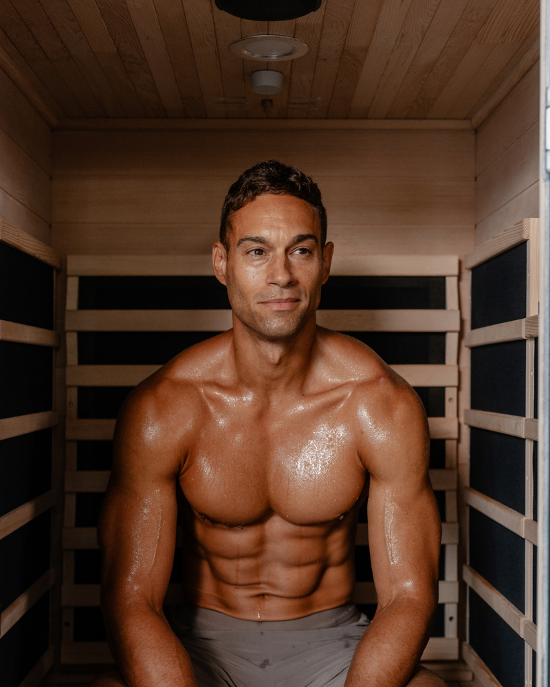 SaunaBox® Solara: Full Spectrum 1-Person Infrared Sauna