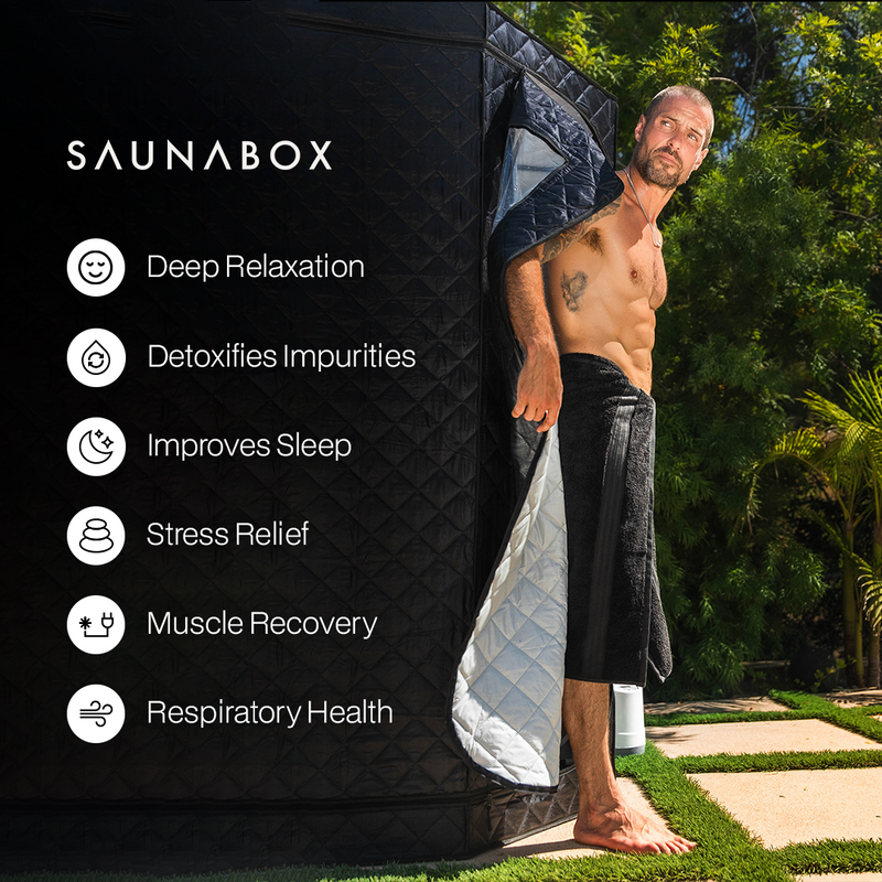 SaunaBox® Recovery Bundle XL: SAUNABOX® + PlungeBox XL