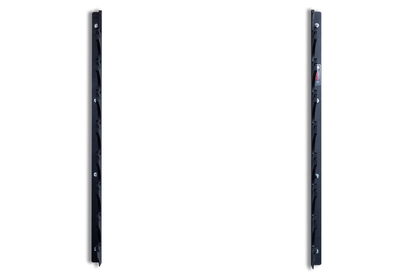 York Wall Mounted Bar Holder mounted with no bars loaded