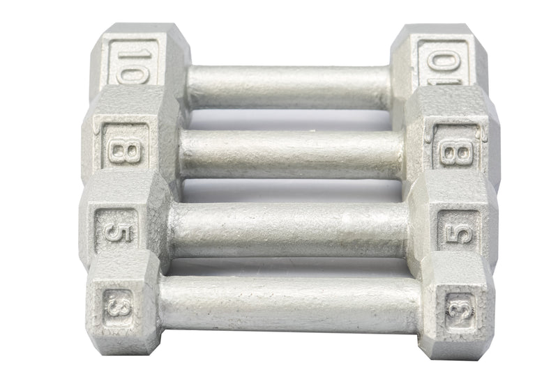 Cast Iron Hex Dumbbell (Residential Use Only)