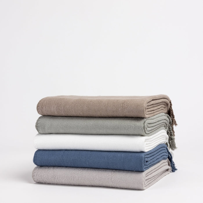 Cozy Earth Bamboo Tassel Throw