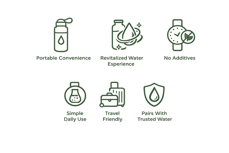 Natural Action Portable Water Revitalizer
