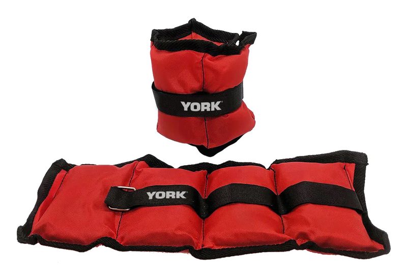 York 2×1 Kg Ankle/Wrist Weights pair