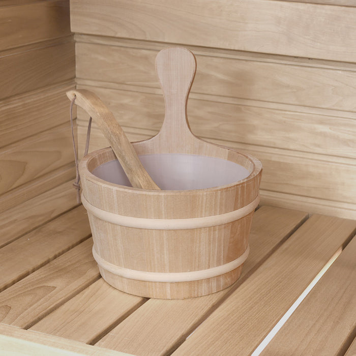 Prosaunas Wood Sauna Bucket