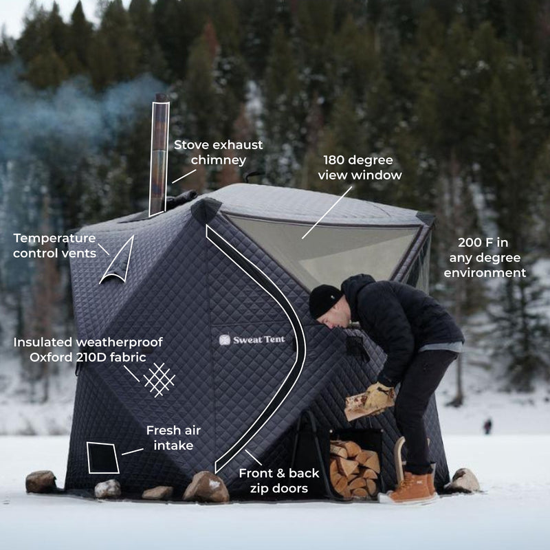 SweatTent Portable Outdoor Sauna Large — Recovery For Athletes