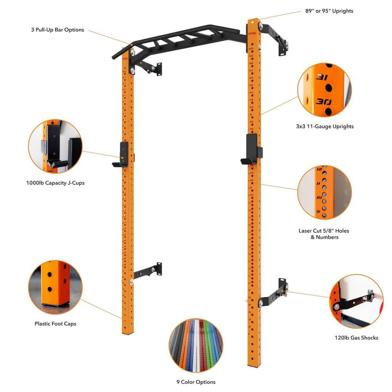 PRx Profile PRO Squat Rack with Pull-Up Bar