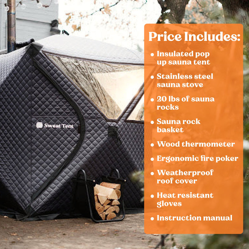 sweat tent SweatTent Portable Outdoor Sauna Large — Recovery For Athletes