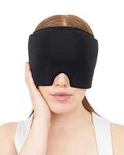 Copper Compression CopperFreeze Migraine Mask, the mask worn over the eyes, seen from the front