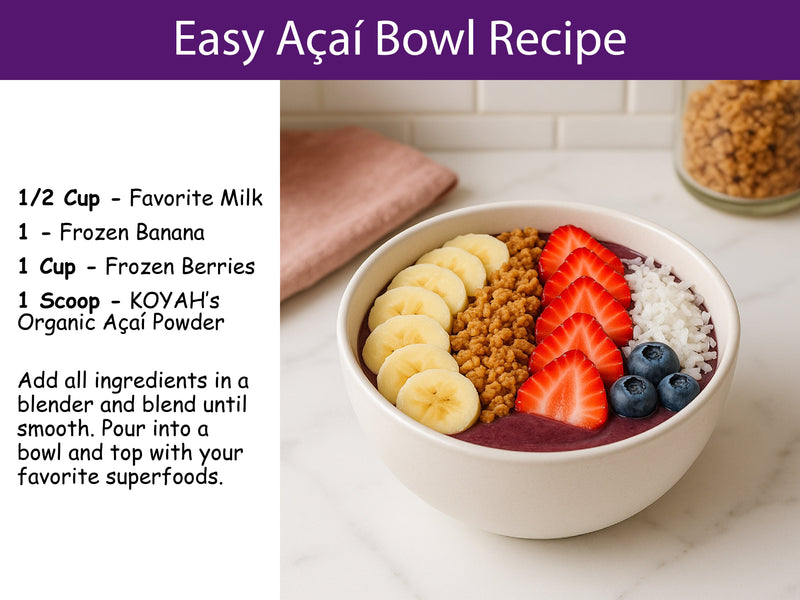 KOYAH Organic Acai Powder