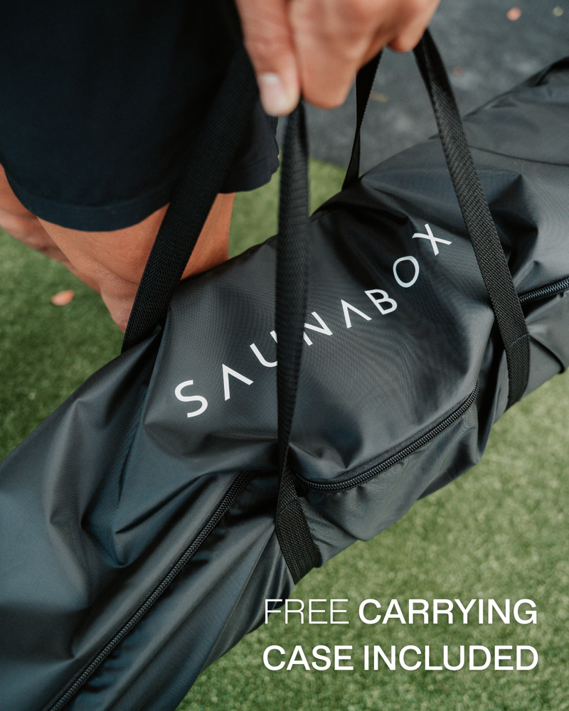 SaunaBox® Pulse PRO: Infrared Sauna with Red-Light Therapy