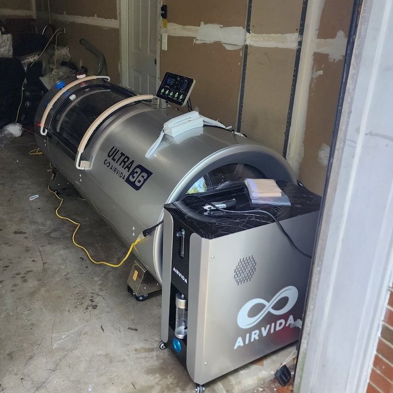 Airvida Ultra 1.3-2.0 ATA Hard Shell Lying Hyperbaric Chambers