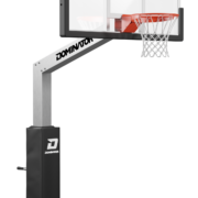 Dominator 72" Glass Backboard Adjustable Basketball Hoop