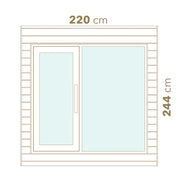 Auroom Arti sauna, view 20