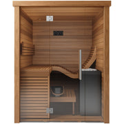 Auroom Baia Glass sauna, view 2
