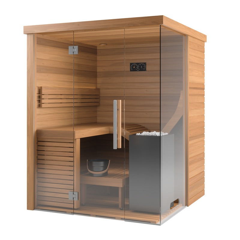 Auroom Baia Glass sauna, view 5