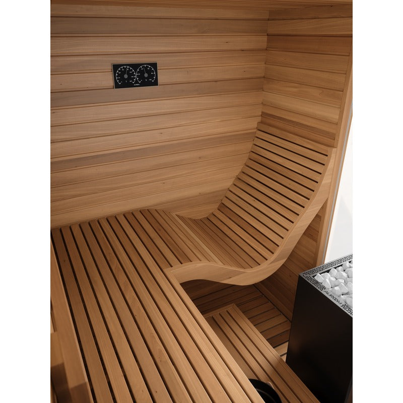 Auroom Baia Glass sauna, view 8